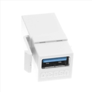 Buy Keystone Jack-USB 3.0 A Female to A Female Coupler Adapter wall plate