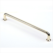 Buy 192mm Polished gold Furniture Kitchen Bathroom Cabinet Handles Drawer Bar Handle Pull Knob