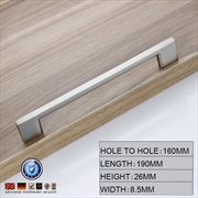 Buy Brushed Nickel Kitchen Door Cabinet Drawer Handle Pulls 160MM