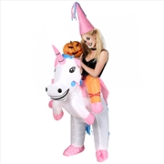 Buy Inflatable Costume Halloween Adult Suit Party Cosplay Unicorn Blow up