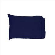 Buy Easyrest 250tc Cotton Standard Pillowcase Navy