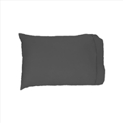 Buy Easyrest 250tc Cotton Standard Pillowcase Slate