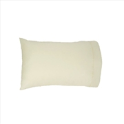 Buy Easyrest 250tc Cotton Standard Pillowcase Cream