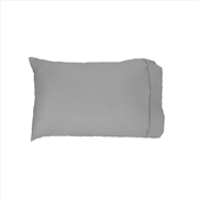 Buy Easyrest 250tc Cotton Standard Pillowcase Pewter