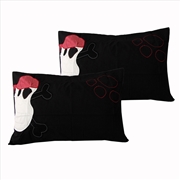 Buy Happy Kids A Pair of Funny Bones Standard Pillowcases