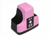 Buy Compatible Premium Ink Cartridges 02  Light Magenta Ink Cartridge - for use in HP Printers