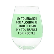 Buy Wine Glass Extra Large - Tolerance (Green)