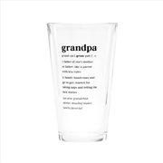 Buy Defined Pint Glass - Grandpa
