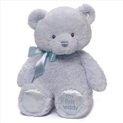 Buy My First Teddy Blue 38Cm