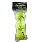 Buy Century 3pk Tennis Balls (Sent At Random)