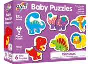 Buy Baby Puzzles - Dinosaurs 2 Piece