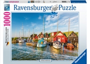 Buy Colourful Harbourside, Germany 1000 Piece