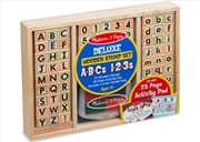 Buy Deluxe Wooden Abc-123 Stamp Set