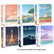 Buy Destination Poster Puzzle 1000pcs assorted (Sent At Random)