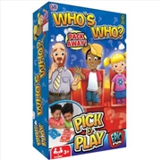 Buy Travel Game Who'S Who Pick & Play Game