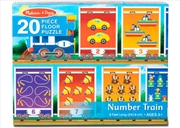 Buy Number Train Floor Puzzle - 20 Piece