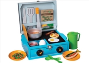 Buy Let's Explore - Wooden Camp Stove Play Set