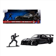 Buy Marvel Comics - 1995 Mazda RX7 with Black Panther 1:32 Scale Diecast Figure