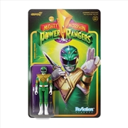 Buy Power Rangers - Green Ranger ReAction 3.75" Action Figure