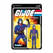 Buy G.I. Joe - Cobra Commander (Toy Colors) ReAction 3.75" Action Figure