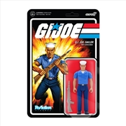 Buy G.I. Joe - Navy Serviceman ReAction 3.75" Action Figure