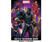 Buy Marvel: Battle Adult Colouring Book (Featuring Black Panther)