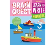 Buy Brain Quest Learn to Write: Numbers