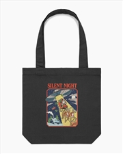Buy Silent Night Tote Bag - Black