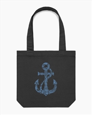 Buy Tales From The Sea Tote Bag - Black