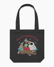 Buy The Conspiracy Club Tote Bag - Black