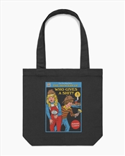 Buy The Mystery Of Who Gives A Sh T Tote Bag - Black
