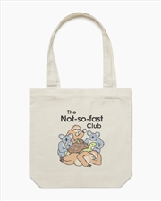 Buy The Not So Fast Club Tote Bag - Natural
