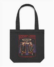 Buy Worship Coffee Tote Bag - Black