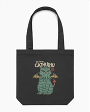 Buy The Call Of Cathulhu Tote Bag - Black