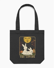 Buy The Lovers Tote Bag - Black