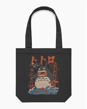 Buy The Neighbours Attack Tote Bag - Black