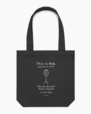 Buy This Is Bob Tote Bag - Black
