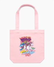 Buy Warrior Of The 80S Tote Bag - Pink