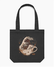 Buy The Great Kanagawa Coffee Company Tote Bag - Black
