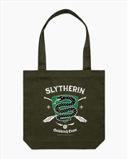Buy Slytherin Quidditch Team Tote Bag - Army