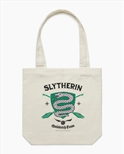 Buy Slytherin Quidditch Team Tote Bag - Natural