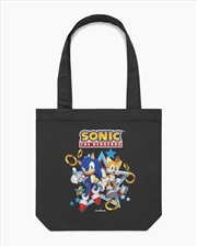 Buy Sonic And Tails Tote Bag - Black