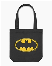 Buy Batman Classic Logo Tote Bag - Black