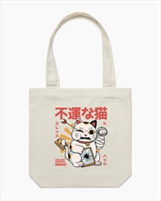 Buy Unlucky Maneki Tote Bag - Natural