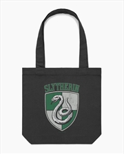 Buy Slytherin Crest Tote Bag - Black