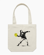 Buy Smile Thrower Tote Bag - Natural