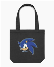 Buy Sonic Modern Face Tote Bag - Black