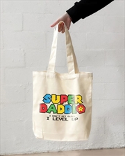 Buy Super Daddio Tote Bag - Natural