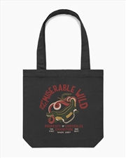 Buy The Miserable Wild Tote Bag - Black