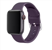 Buy Apple iWatch Silicone Replacement Band - Purple